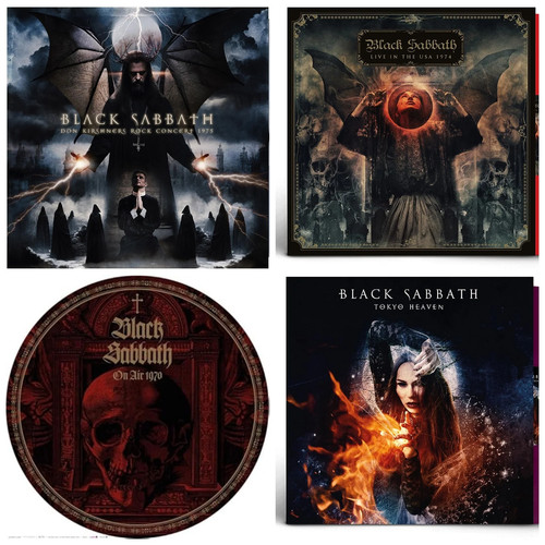 Black sabbath 4 titles - black,