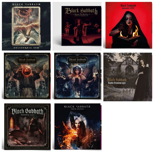 Black sabbath 8 titles - sabbath,