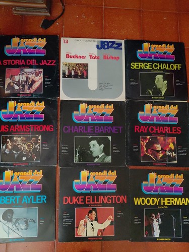Lotto blocco stock jazz - blocco,