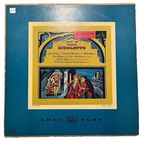 Verdi rigoletto rca victor - rca,