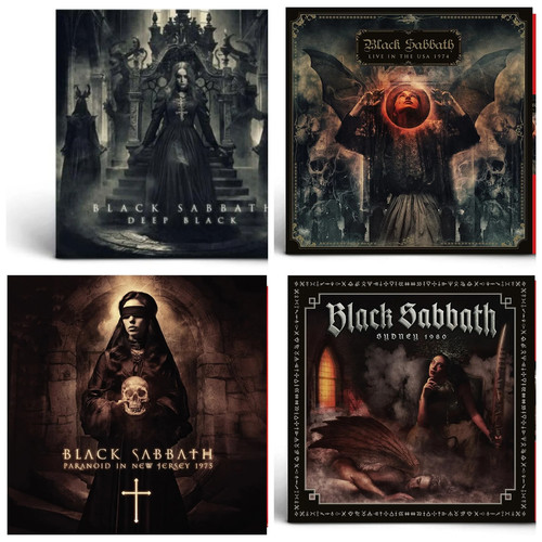 Black sabbath 4 titles - sabbath,
