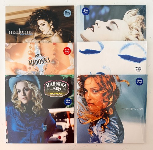 Madonna colored albums vinyl - albums,