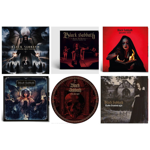 Black sabbath 6 titles - sabbath,