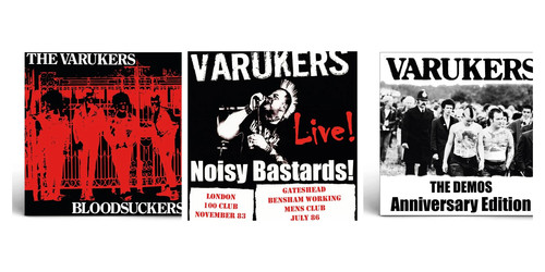 Varukers titles - 3,