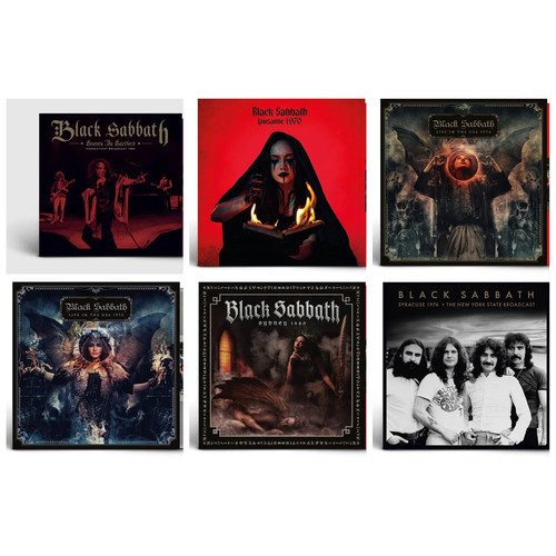Black sabbath 6 titles - black,