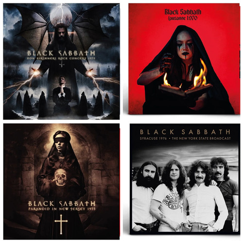 Black sabbath 4 titles - sabbath,